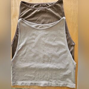 Zenana Ladies Brami / Cropped Tank Set - NWOT